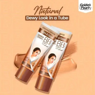 Golden Pearl BB Cream Light & Glow 12Hr Lasting - Image 2