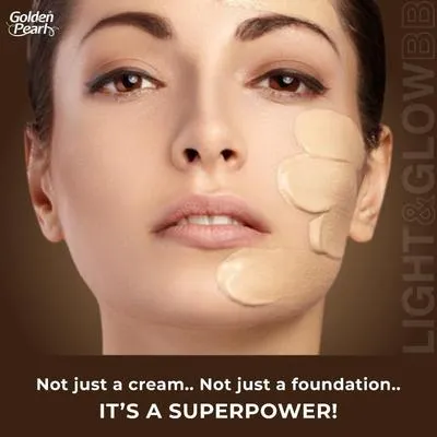 Golden Pearl BB Cream Light & Glow 12Hr Lasting - Image 3
