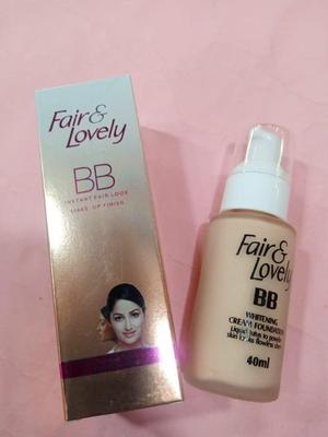 Fair & Lovely BB Cream Foundation Coverage