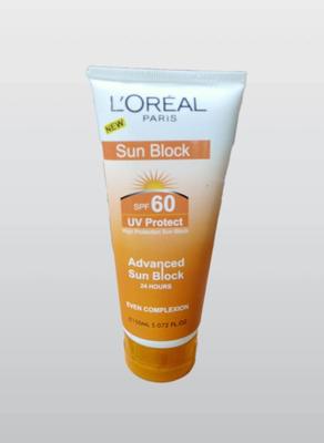 L'Oreal Paris Sun Block SPF 60 UV Protect