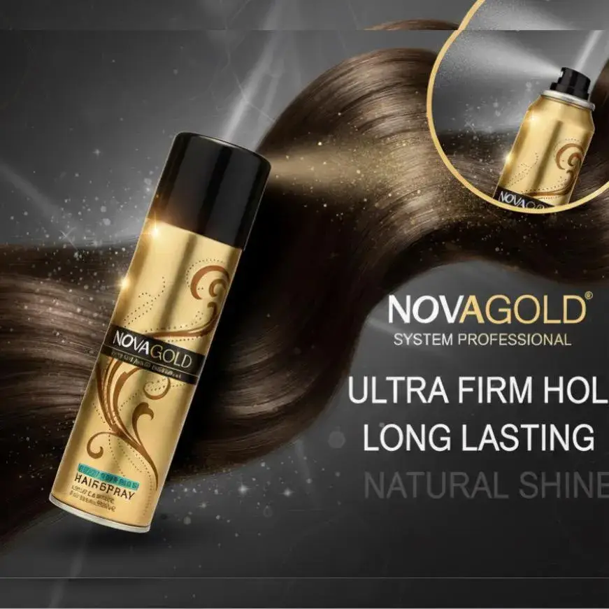 Nova Gold Ultra Firm Hairspray Natural Shine
