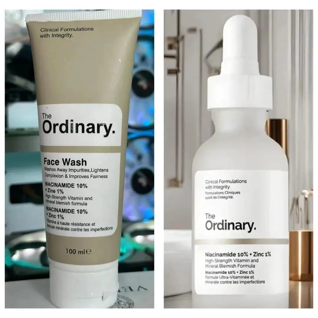 The Ordinary Face Wash & Serum Combo - Image 2