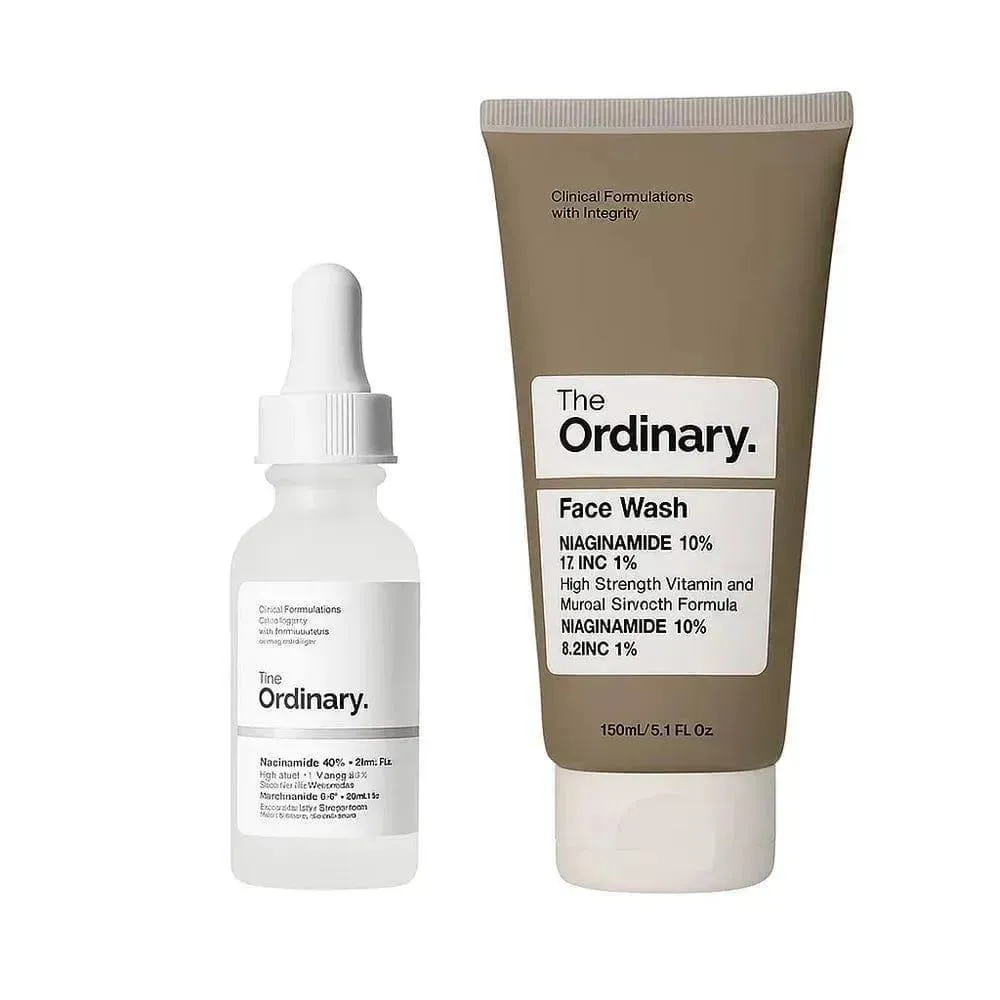 The Ordinary Face Wash & Serum Combo - Image 3