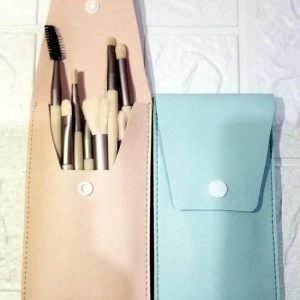 cute-makeup-brushes-set-with-leather-pouch